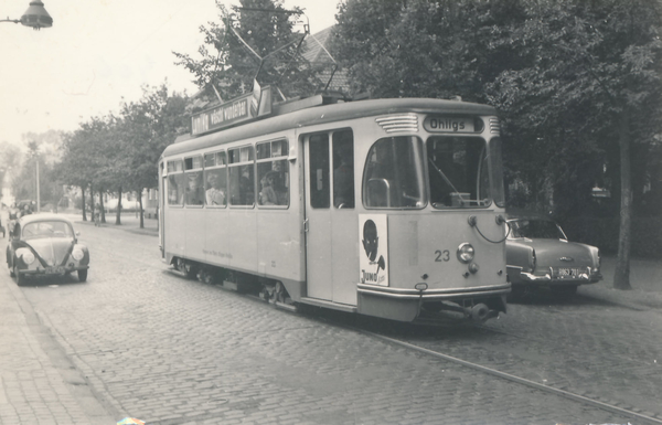 23 (Westwaggon  AEG 1952). De serie 22-24 werden na sluiting aan 