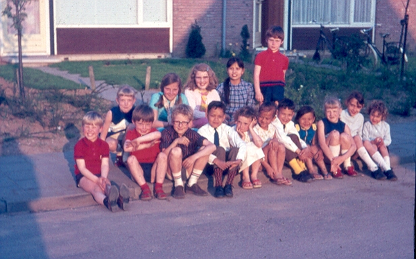 Kinderen in de Franshals straat