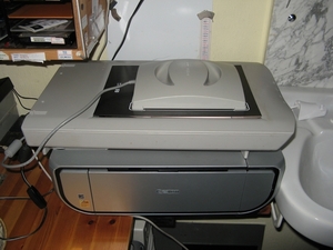 Hp scanjet 5370C met Dia scan hulpstuk