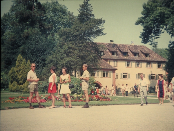 Bezoek Mainau aan de Bodensee 1970