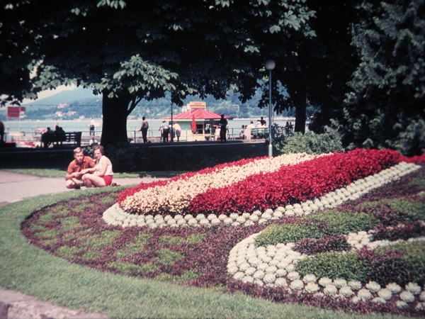 Bezoek aan Mainau aan de Bodensee 1970