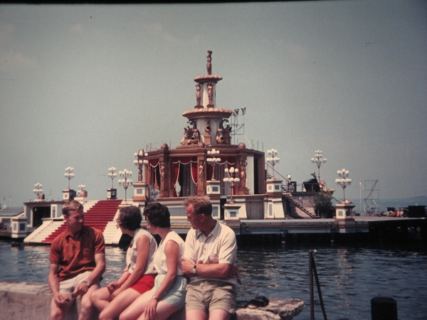 Podium Mainau aan de Bodensee 1970