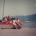 Vreemde boot en foto aan de  Bodensee 1970