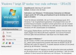 Windows 7 XP modus