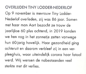 Herdenkingsadvertentie  (Zwervers, Nov.2020)