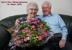 65 jaar getrouwd.