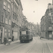 NZH A613-614 + B23 in Leiden, Breestraat. april 1960.