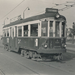 Stuurstandrijtuig B520 Stationsplein, Leiden 05-1960