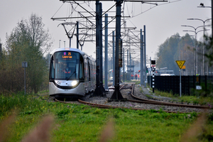 3010 + 3009 hebben juist halte Westwijk verlaten ,Amstelveen 10 n