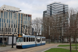 Eindpuntlus lijn 24 De Boelelaan - VU Medisch Centrum.