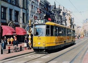 736 Lijn 24 - GVB luchtwagen -2