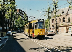 736 Lijn 24 - GVB luchtwagen