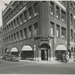 Hier het Berlage-gebouw, hoek Prinsestraat op foto ex. 4-1954