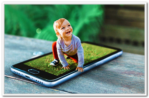 Foto op Smart Phone