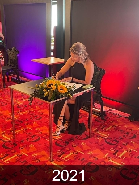 Amber Diploma uitreiking.