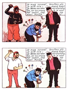 Wereld-Herge_Benoit-Peeters_067_Kuifje-&-Krab=Amerikaanse-sensuur