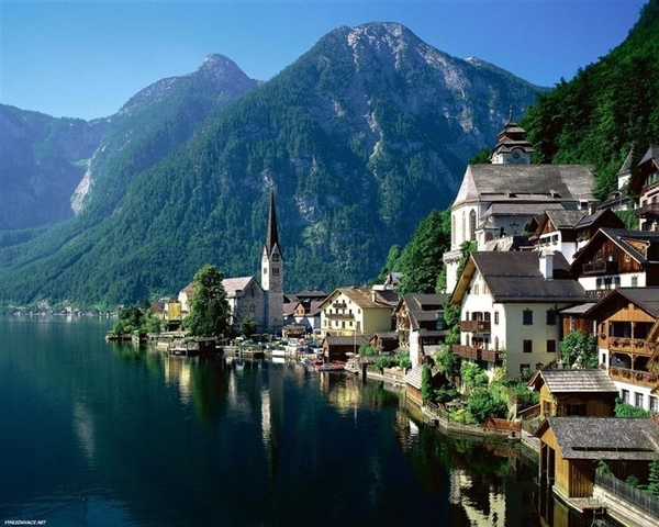 landschap 02 Hallstatt - Oostenrijk (Medium)