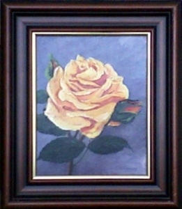 gele roos  24 x 30   1995-1