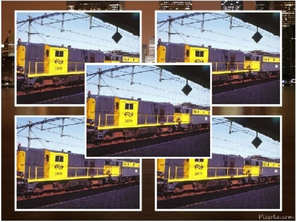 2470 beschadigde-kapotte 1312 op station Amersfoort.1986