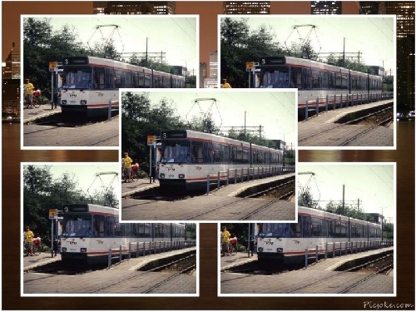 3039 in een proefkleurstelling gespot bij Laan van NOI 26-06-1990