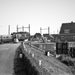 Monnickendam Een tram uit Volendam rijdt in 1955 de Grafelijkheid