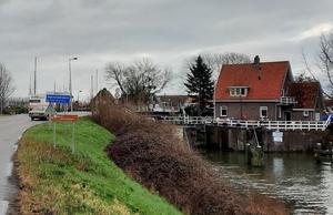 Monnickendam in 1955  Grafelijkheidsluis