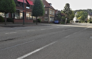 Oegstgeest Geversstraat ter hoogte van de Deutzstraat.  Het is 24