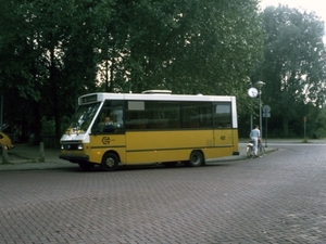 Geleend van Enhabo... GVB 402, Lijn 30, Waterlandplein, 1987