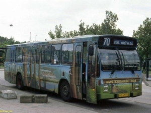 GVB Bosbus 271, Lijn 70, Zuidplein, 12 juni 1994.