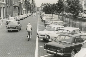 Buitenom, naar de Brouwersgracht gezien, met 'insteekvakken' voor