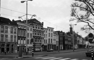 Spui met de oneven zijde vanaf de Bierkad 1975