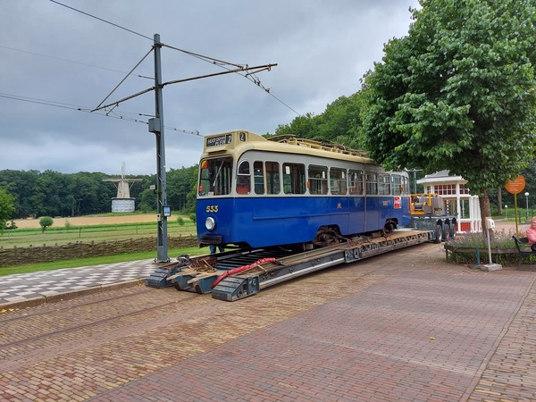 16-07-2021) is de 533 op transport gegaan naar Arnhem voor het 25