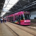 GVB 2087 werd in gebruik genomen als tram voor de Gay Pride in de