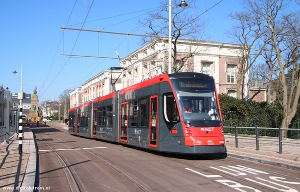 Proefrit tramlijn 1 met Avenio 5006    (2 maart 2021)