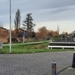 Aerdenhout het viaduct (rechts buiten beeld) Viersprong. 1956