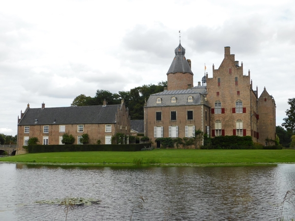 Kasteel Rechteren,in de buurt van Dalfsen Augustus 2020