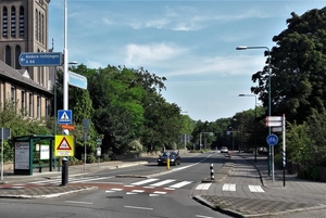 Oegstgeest 1959-60 in de Leidse Buurt op de Rhijngeesterstraatweg