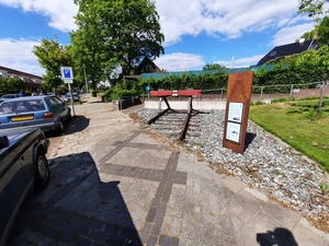 Aandenken van de tramlijn Oldenzaal-Denekamp.