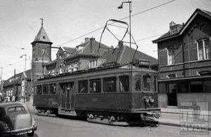 Limburgse Tramweg maatschappij een lange lijn bediend van Sittard