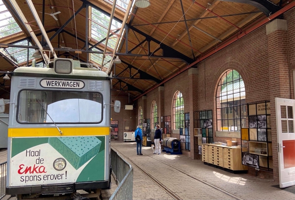 Werkwagen in het Openluchtmuseum