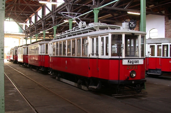 2051  Stratenbahnmuseum in Wenen