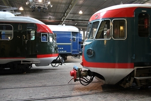 Dat alles in het Spoorwegmuseum aan de Maliebaan. 09-03-2012