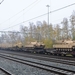 26-11-2020 op het grensstation Oldenzaal een militaire trein met 