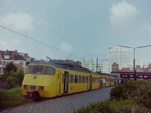 Een strand pendel in Zandvoort aan Zee.