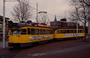 Op zaterdag 12 januari 1991 reden op lijn 1 de koppelstellen 1323