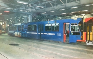 In 1992  in de remise Kralingen van de 814 toen er nog volop ZGTs