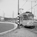 Lijn 6 op weg naar Spangen, bij het Hofplein in 1970.