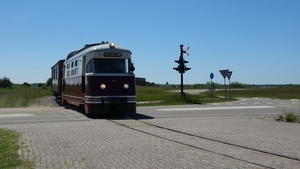 Meeuw rij station Zelande binnen.