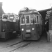 Rosestraat station met de M 1652 en de MABD 1804. 11 maart 1962