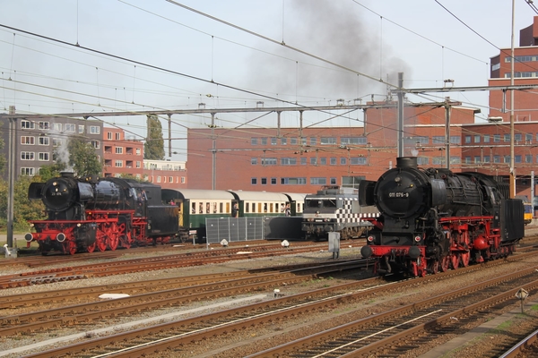 SSN 01 1075 kwam met een speciale trein naar Amersfoort vanwege d